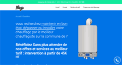 Desktop Screenshot of chaudiere75.com